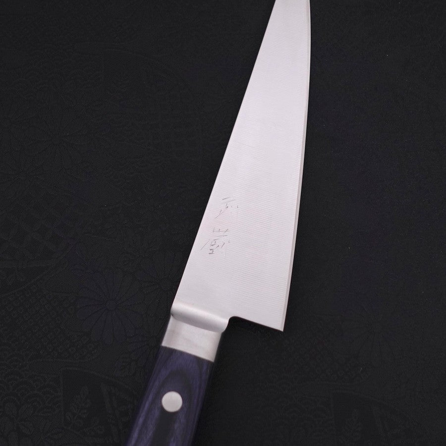 Honesuki Boning Knife AUS-8 Western Blue Handle 150mm
