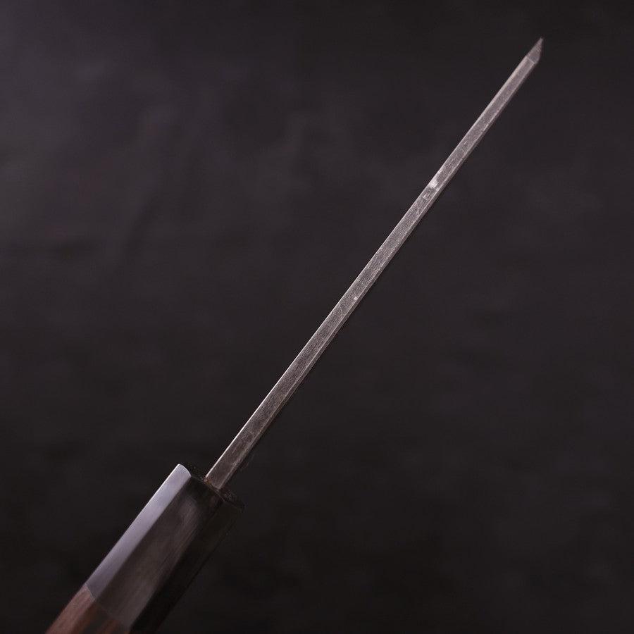 Honesuki Boning Knife Blue Steel #2 Kurouchi Buffalo Wenge Handle 150mm