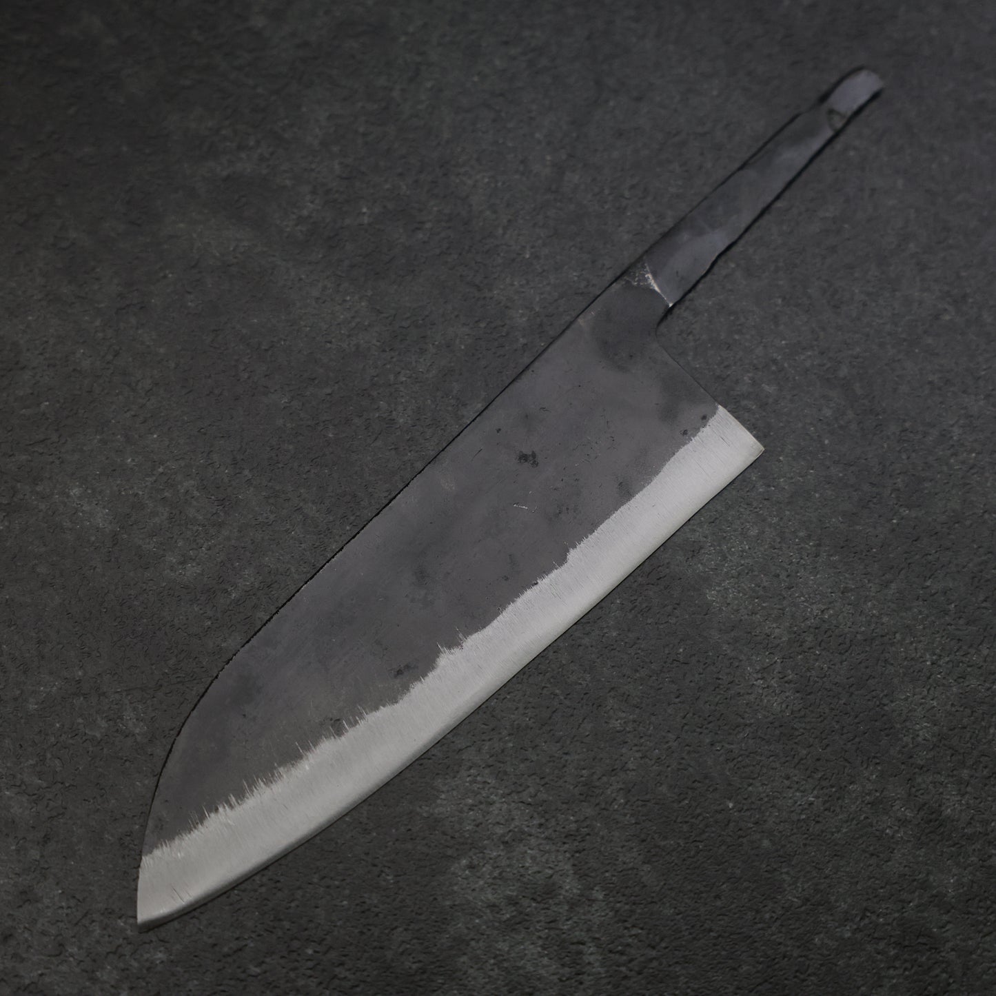 Santoku Blue Steel #2 Kurouchi Blade 165mm