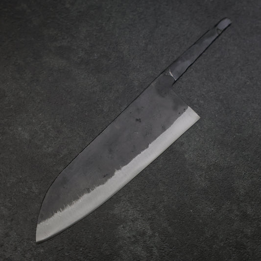 Santoku Blue Steel #2 Kurouchi Blade 165mm