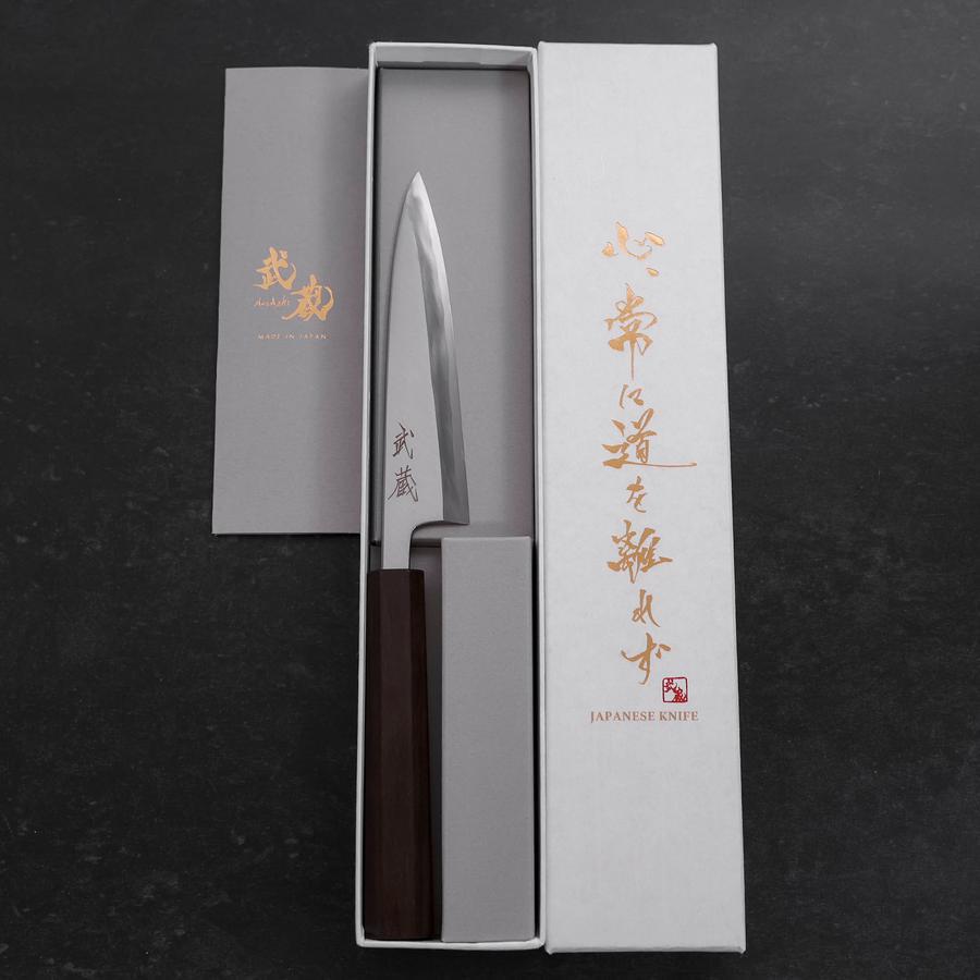 Kaisaki White Steel #2 Hon-Kasumi Ashwood Handle 120mm