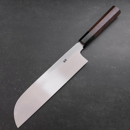 Kama Usuba White Steel #1 Mirror Buffalo Walnut Handle 240mm