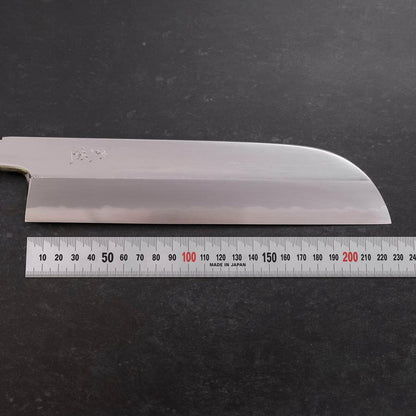 Kama Usuba White Steel #1 Mirror Buffalo Walnut Handle 240mm