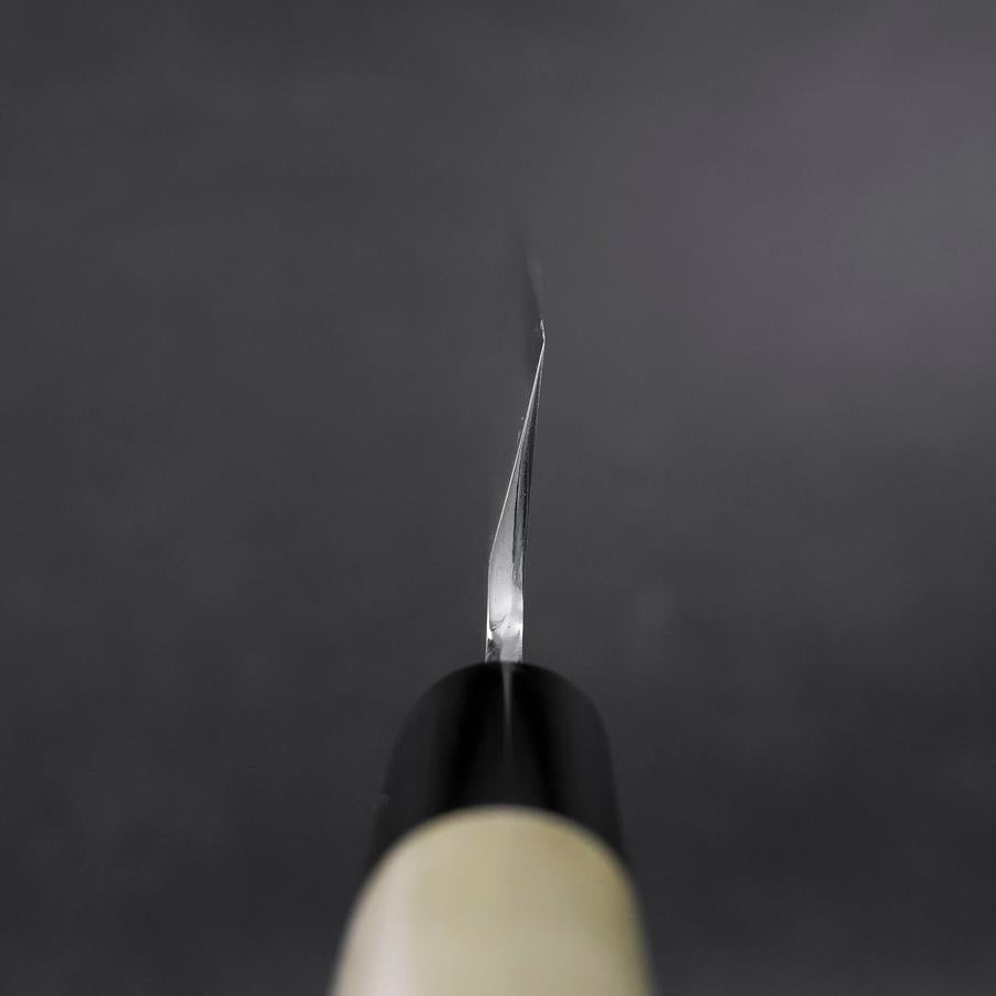 Kama Usuba White Steel #2 Kasumi Buffalo Magnolia Handle 225mm