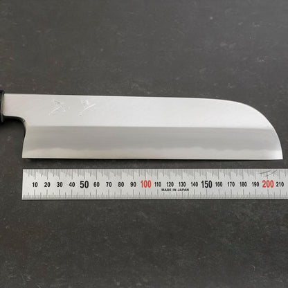 Kama Usuba White Steel #2 Kasumi Buffalo Magnolia Handle 225mm