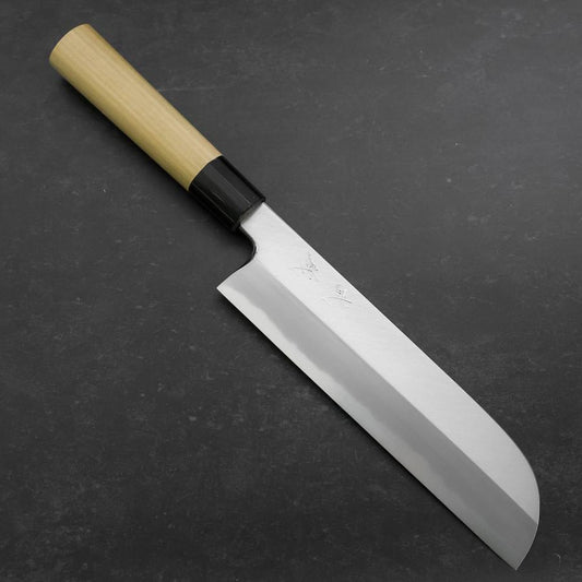 Kama Usuba White Steel #2 Kasumi Buffalo Magnolia Handle 225mm