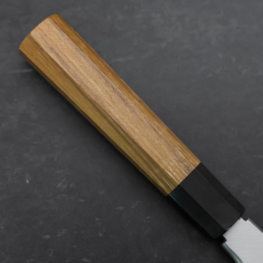 Kama Usuba White Steel #2 Kasumi Buffalo Teak Handle 240mm