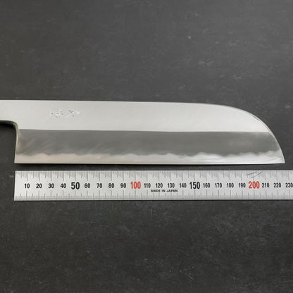 Kama Usuba White Steel #2 Kasumi Buffalo Teak Handle 240mm