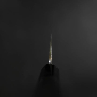 Kama Usuba White Steel #2 Kasumi Chokin Phoenix-Sakura Buffalo Ebony Handle 180mm