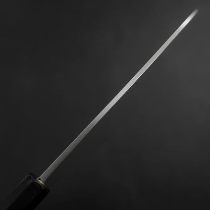 Kama Usuba White Steel #2 Kasumi Chokin Phoenix-Sakura Buffalo Ebony Handle 180mm