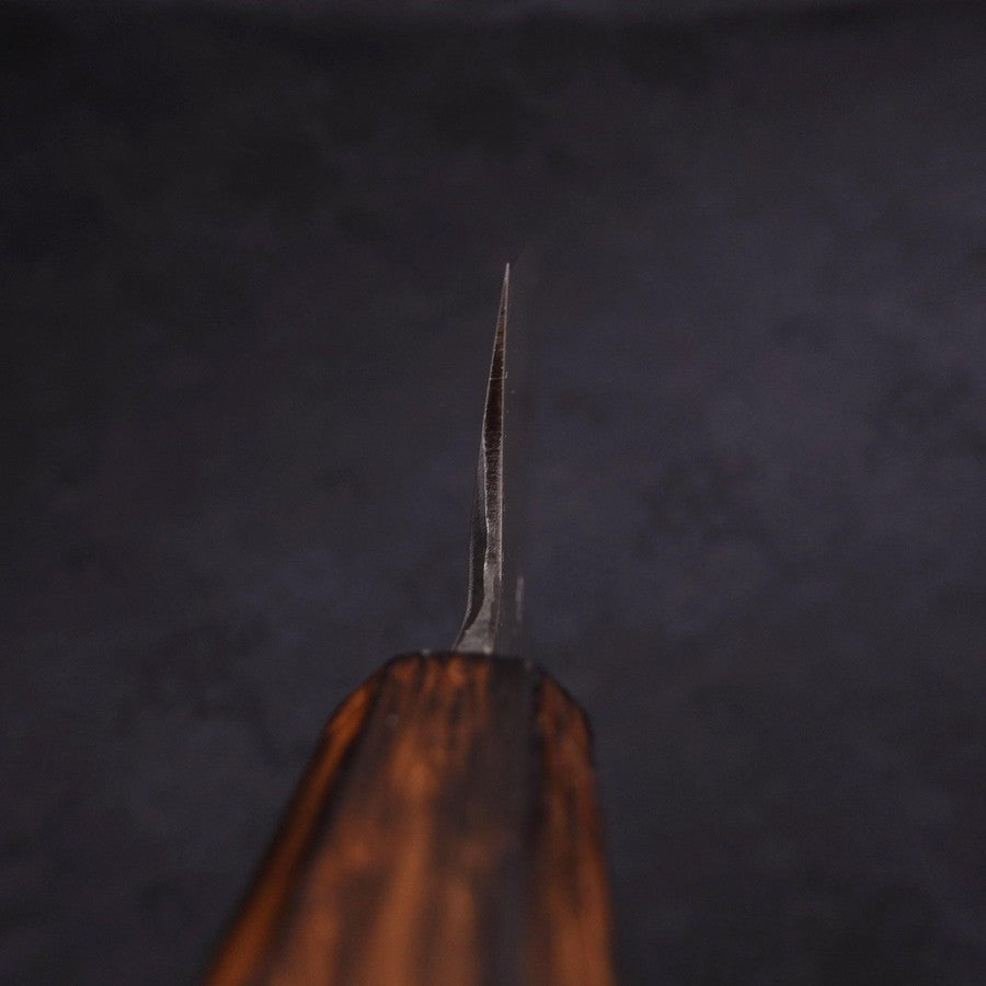 Kama Usuba(Kansai) Blue Steel #2 Kasumi Sumi Urushi Handle 180mm