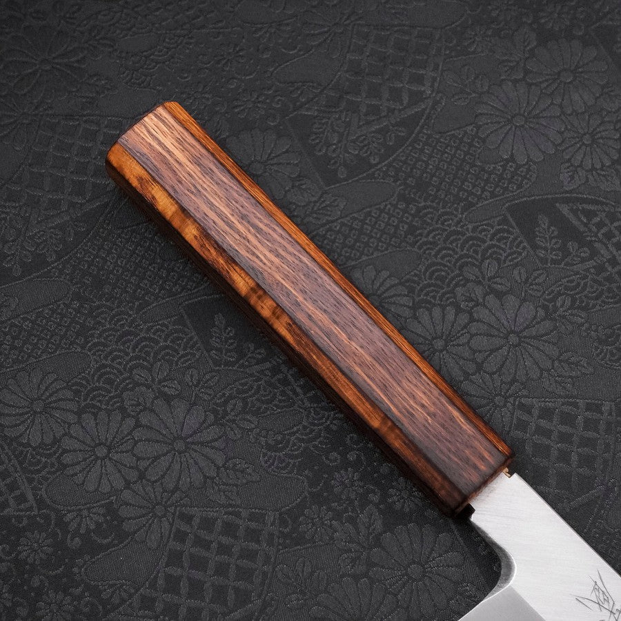 Kama Usuba(Kansai) Blue Steel #2 Kasumi Sumi Urushi Handle 210mm