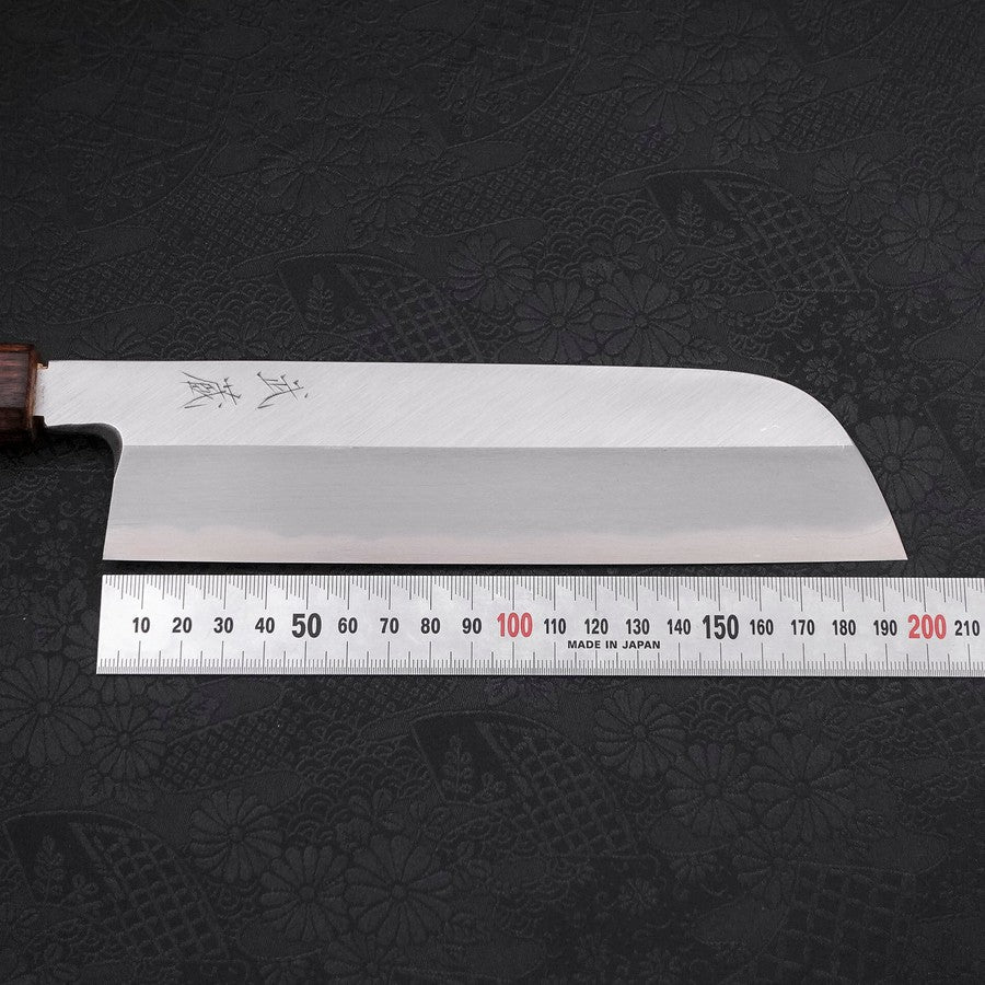 Kama Usuba(Kansai) Blue Steel #2 Kasumi Sumi Urushi Handle 210mm