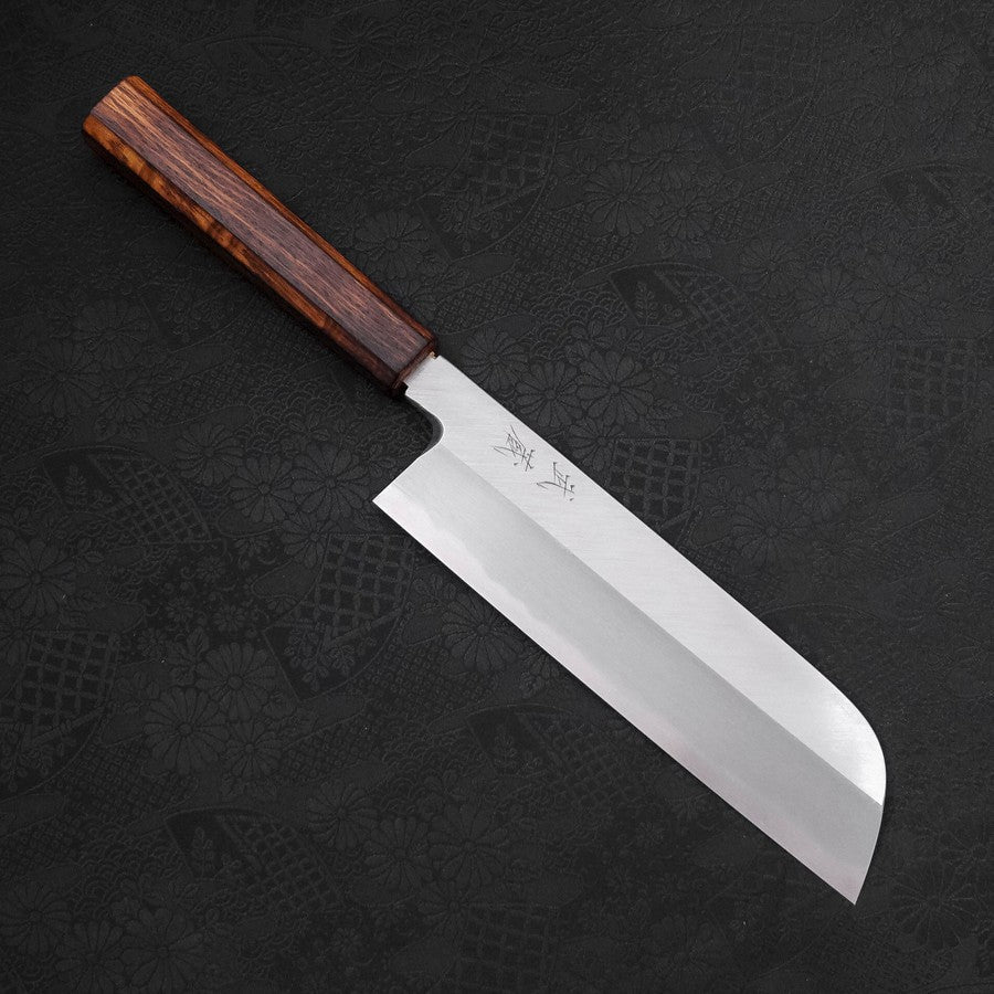 Kama Usuba(Kansai) Blue Steel #2 Kasumi Sumi Urushi Handle 210mm