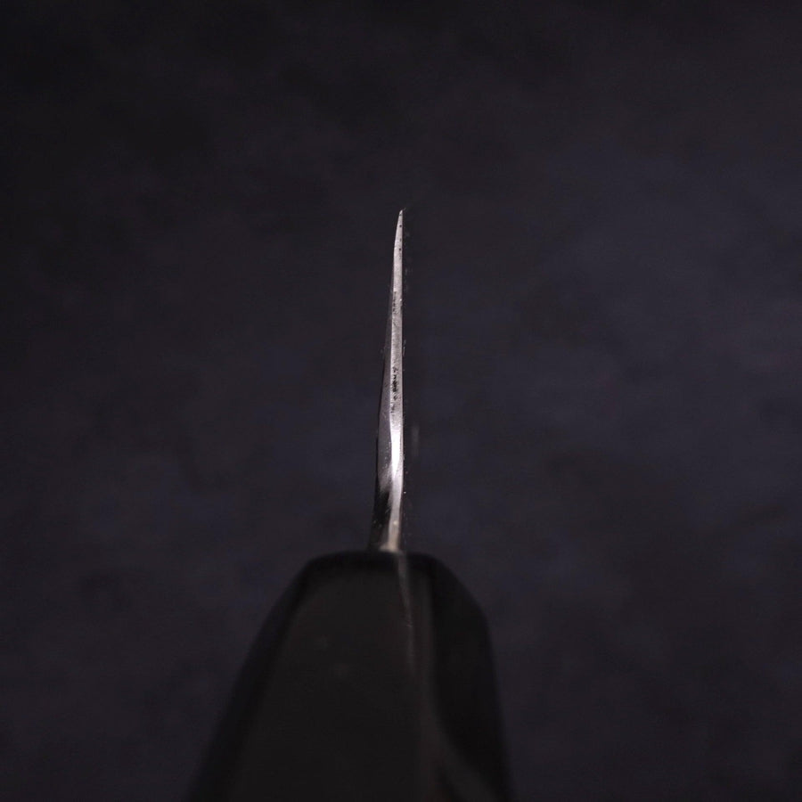 Kama Usuba(Kansai) Blue Steel #2 Suminagashi Buffalo Ebony Handle 180mm