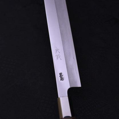 Katsuo Silver Steel #3 Walnut Handle 230mm