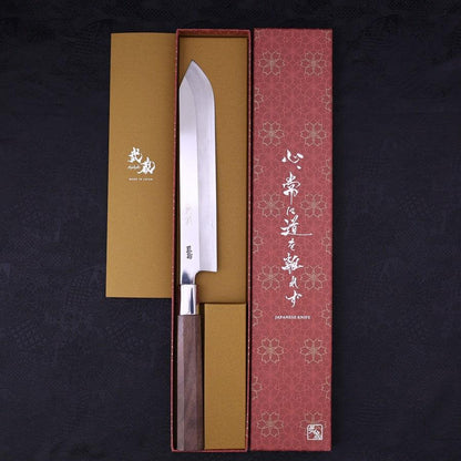 Katsuo Silver Steel #3 Walnut Handle 230mm