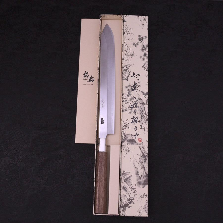 Katsuo Silver Steel #3 Walnut Handle 270mm