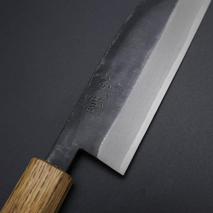 Kawamuki White Steel #1 Kurouchi Yaki Urushi Handle 100mm