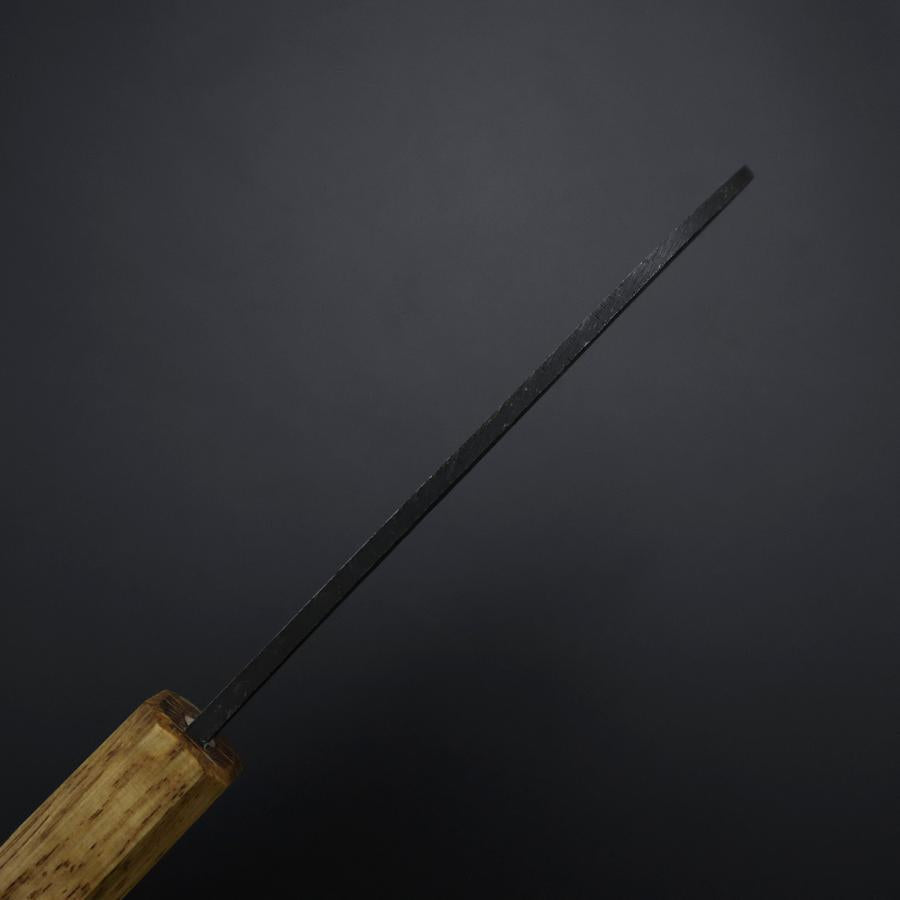 Kawamuki White Steel #1 Kurouchi Yaki Urushi Handle 100mm