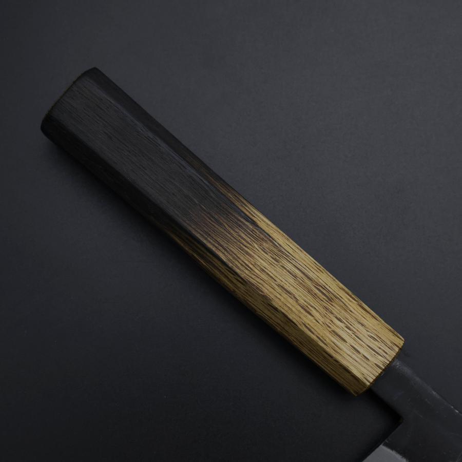 Kawamuki White Steel #1 Kurouchi Yaki Urushi Handle 100mm