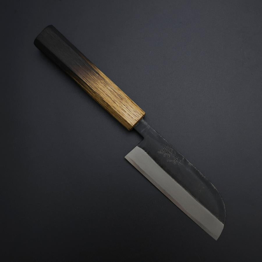 Kawamuki White Steel #1 Kurouchi Yaki Urushi Handle 100mm