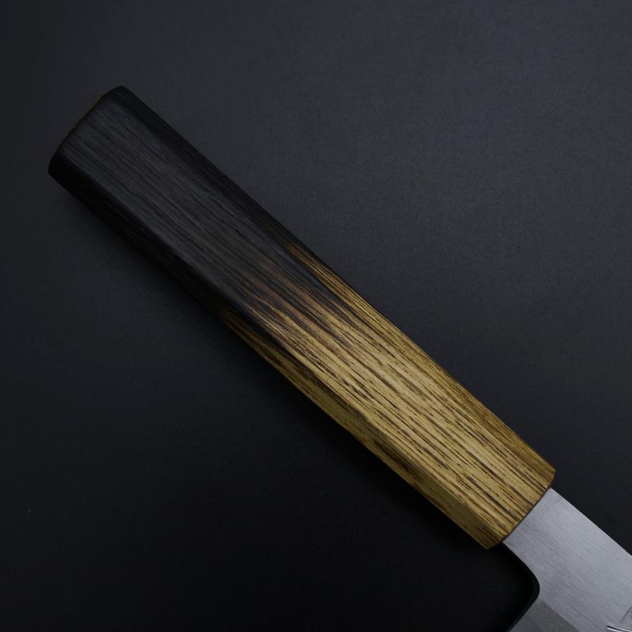 Kawamuki White Steel #1 Polished Yaki Urushi Handle 110mm