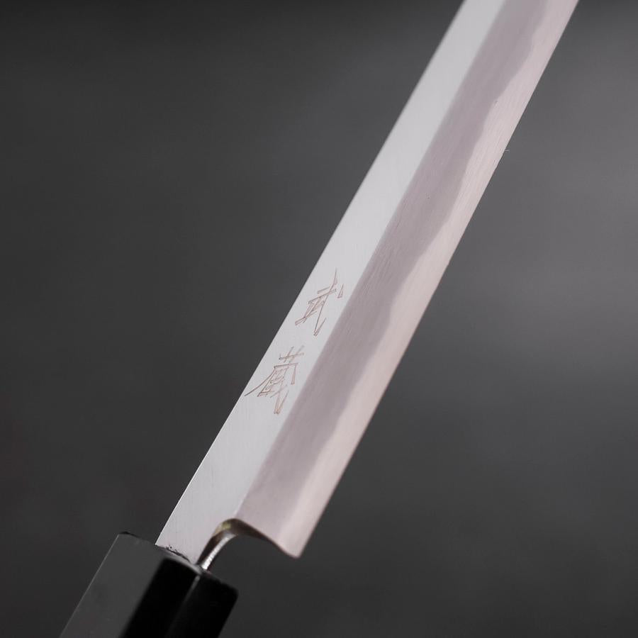 Kengata Fuguhiki Blue Steel #1 Hon-Kasumi Buffalo Walnut Handle 270mm