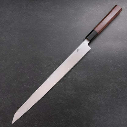 Kengata Fuguhiki Blue Steel #1 Hon-Kasumi Buffalo Walnut Handle 300mm
