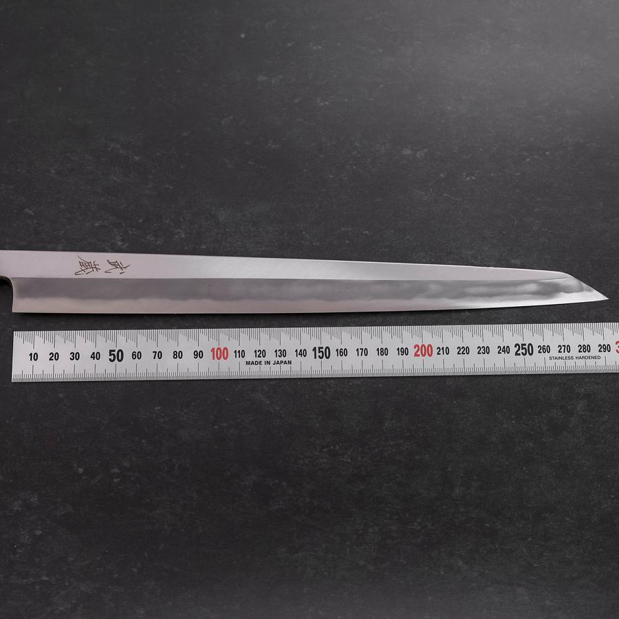 Kengata Fuguhiki Blue Steel #1 Hon-Kasumi Buffalo Walnut Handle 300mm