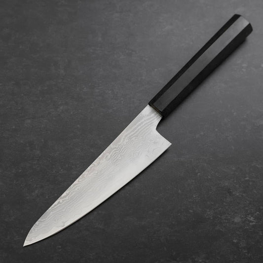 Kengata Petty VG-10 Damascus Ashwood Handle 145mm