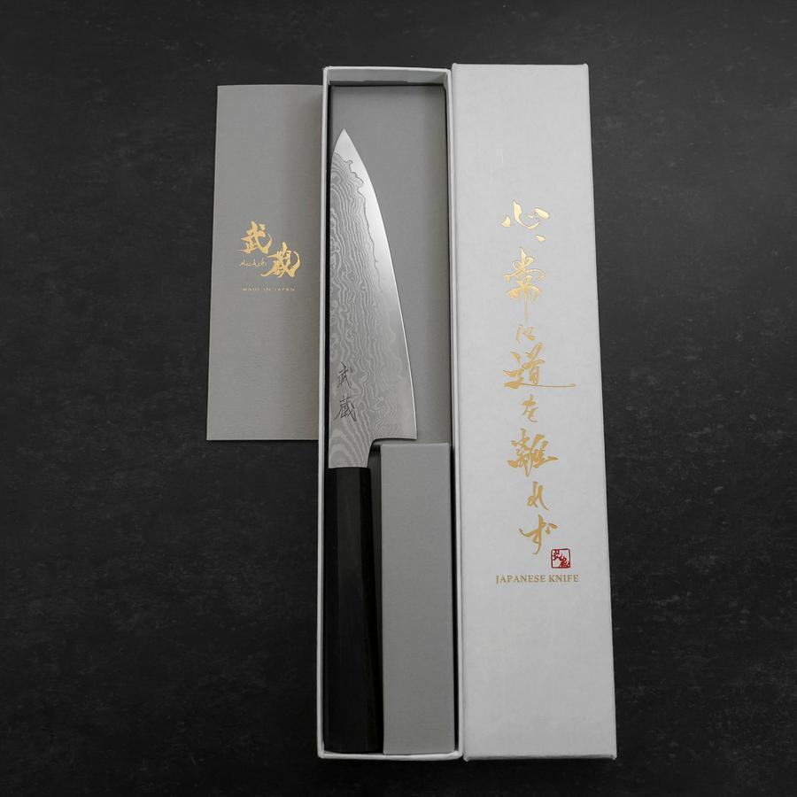 Kengata Petty VG-10 Damascus Ashwood Handle 145mm