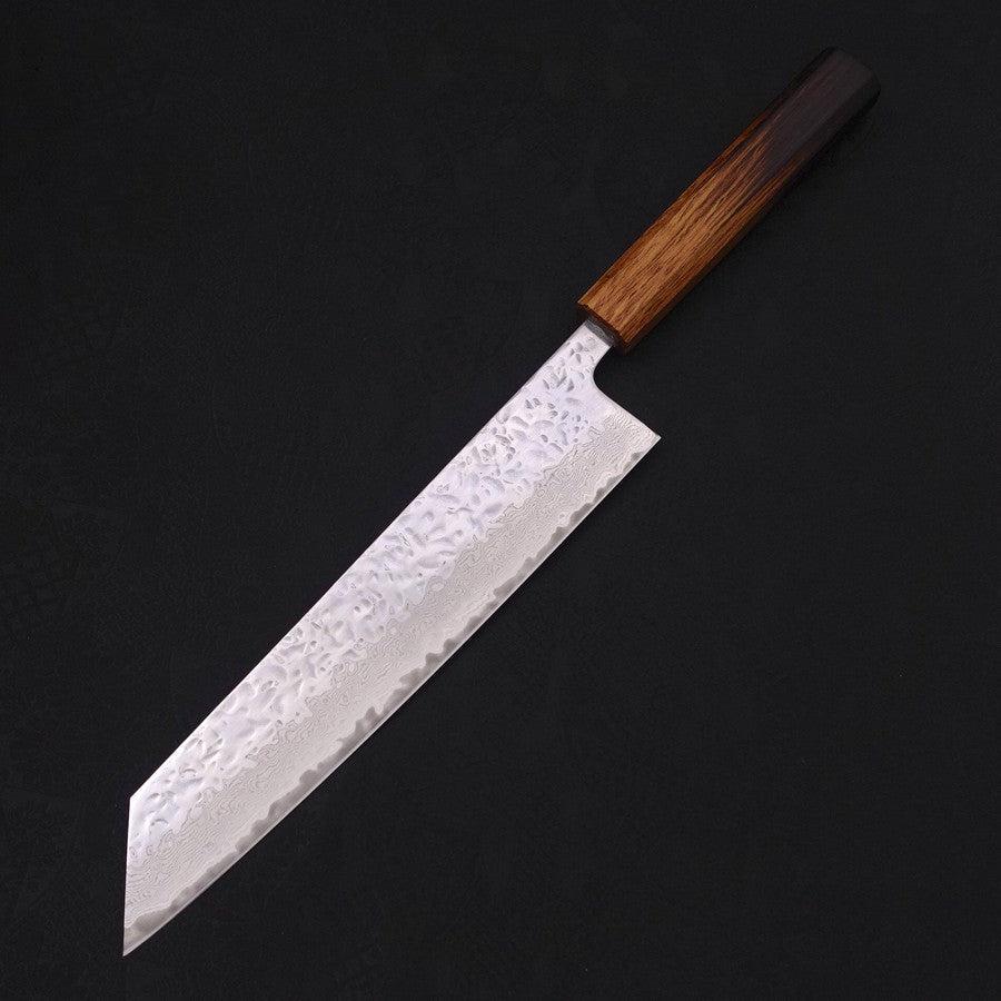 Kiritsuke AUS-10 Mirror Tsuchime Damascus Yaki Urushi Handle 240mm