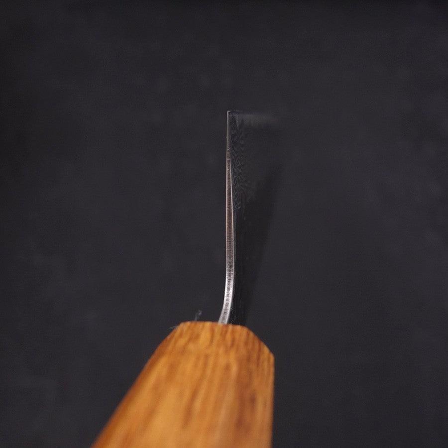 Kiritsuke AUS-10 Mirror Tsuchime Damascus Yaki Urushi Handle 240mm