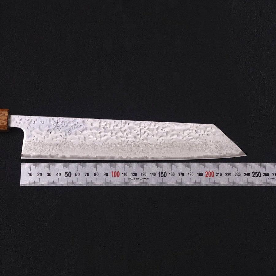 Kiritsuke AUS-10 Mirror Tsuchime Damascus Yaki Urushi Handle 240mm
