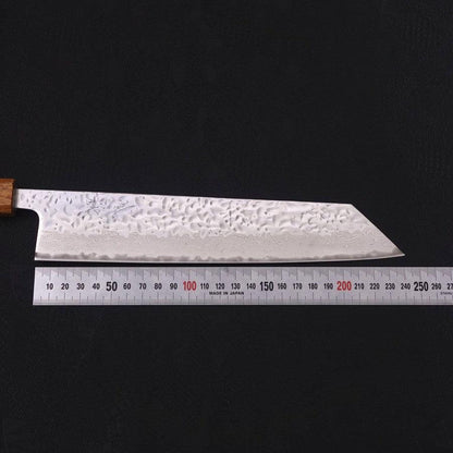 Kiritsuke AUS-10 Mirror Tsuchime Damascus Yaki Urushi Handle 240mm