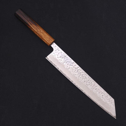 Kiritsuke AUS-10 Mirror Tsuchime Damascus Yaki Urushi Handle 240mm
