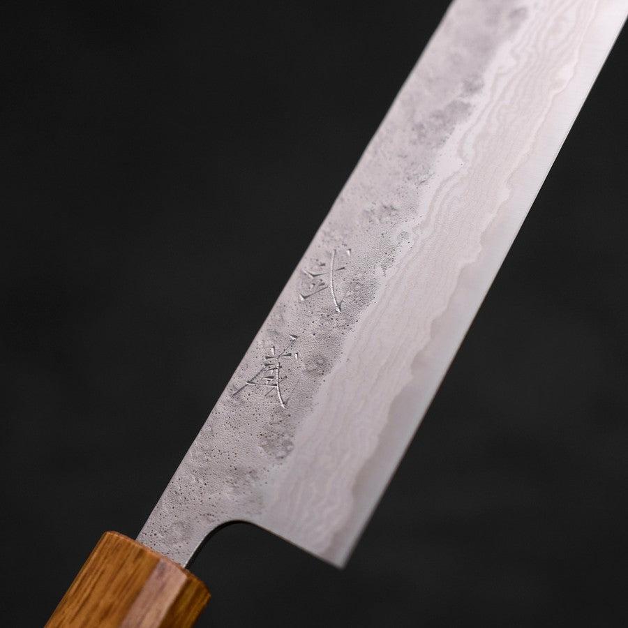 Kiritsuke AUS-10 Nashiji Damascus Yaki Urushi Handle 210mm