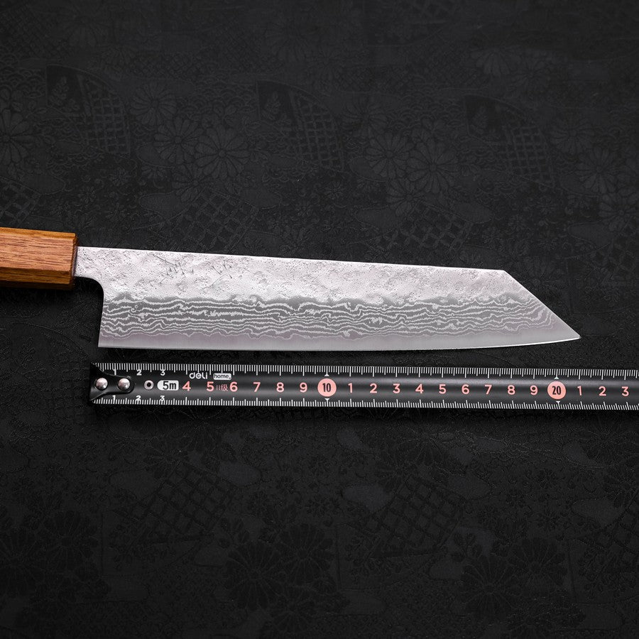 Kiritsuke AUS-10 Nashiji Damascus Yaki Urushi Handle 210mm