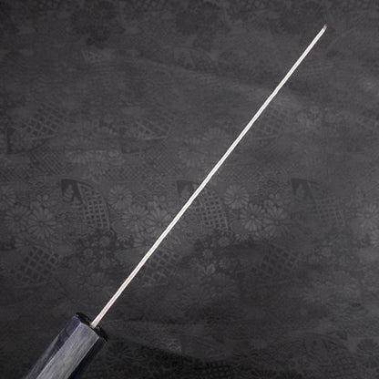 Kiritsuke AUS-10 Tsuchime Damascus Dark-Blue Urushi Handle 210mm