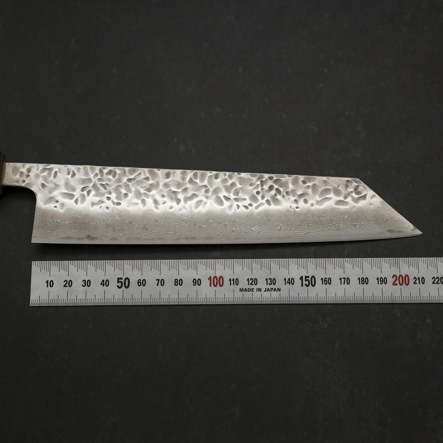 Kiritsuke AUS-10 Tsuchime Damascus Sumi Urushi Handle 210mm