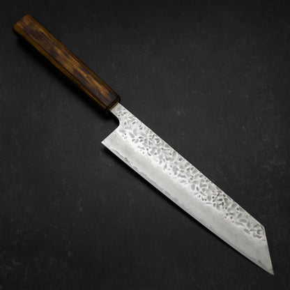 Kiritsuke AUS-10 Tsuchime Damascus Sumi Urushi Handle 210mm