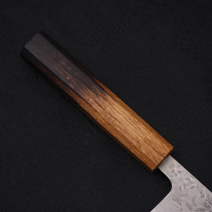Kiritsuke AUS-10 Tsuchime Damascus Yaki Urushi Handle 210mm