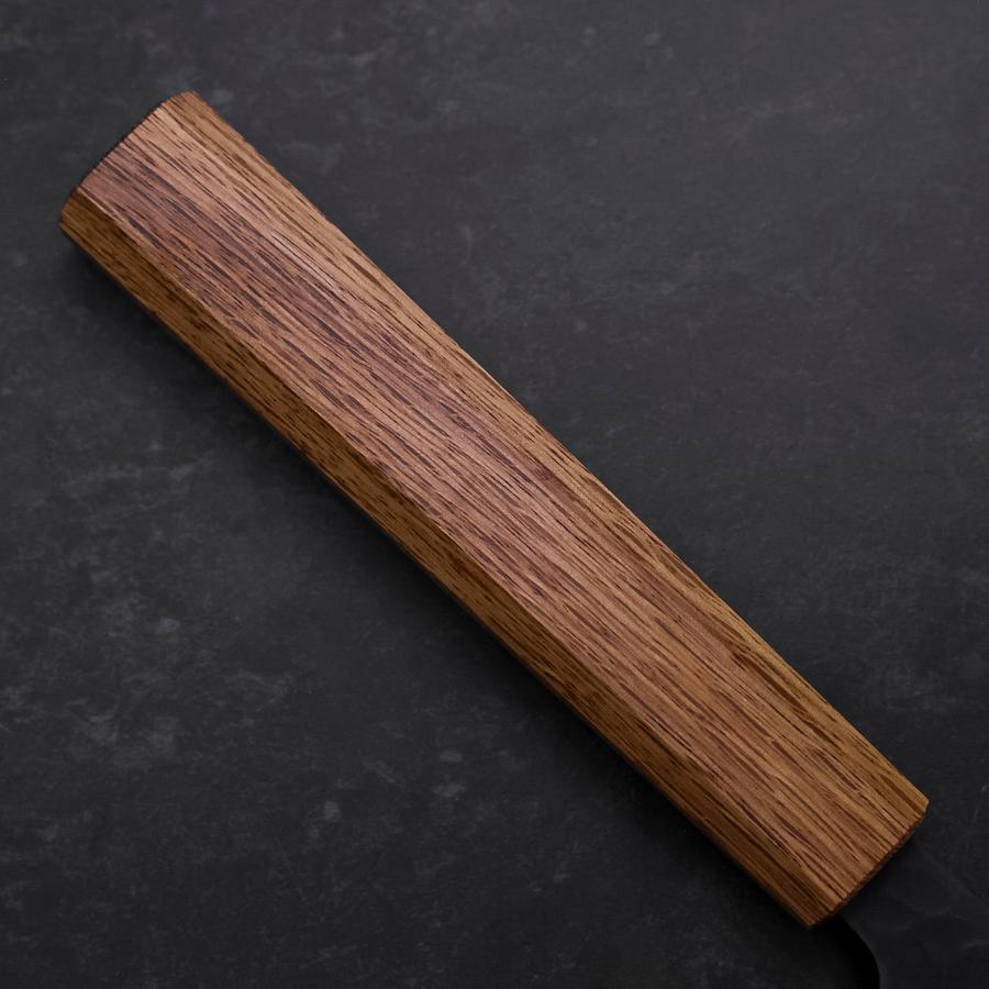 Kiritsuke Blue Super Kurouchi Tsuchime Oak Handle 210mm