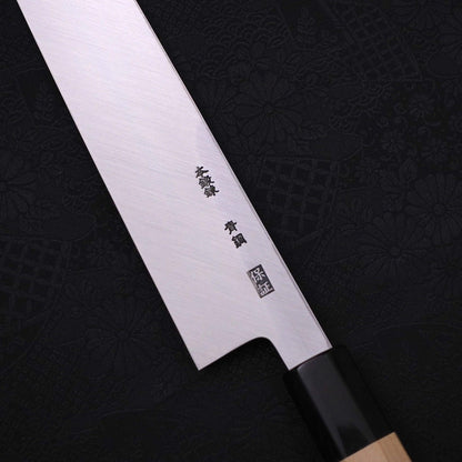 Kiritsuke Blue Steel #2 Kasumi Buffalo Magnolia Handle 240mm