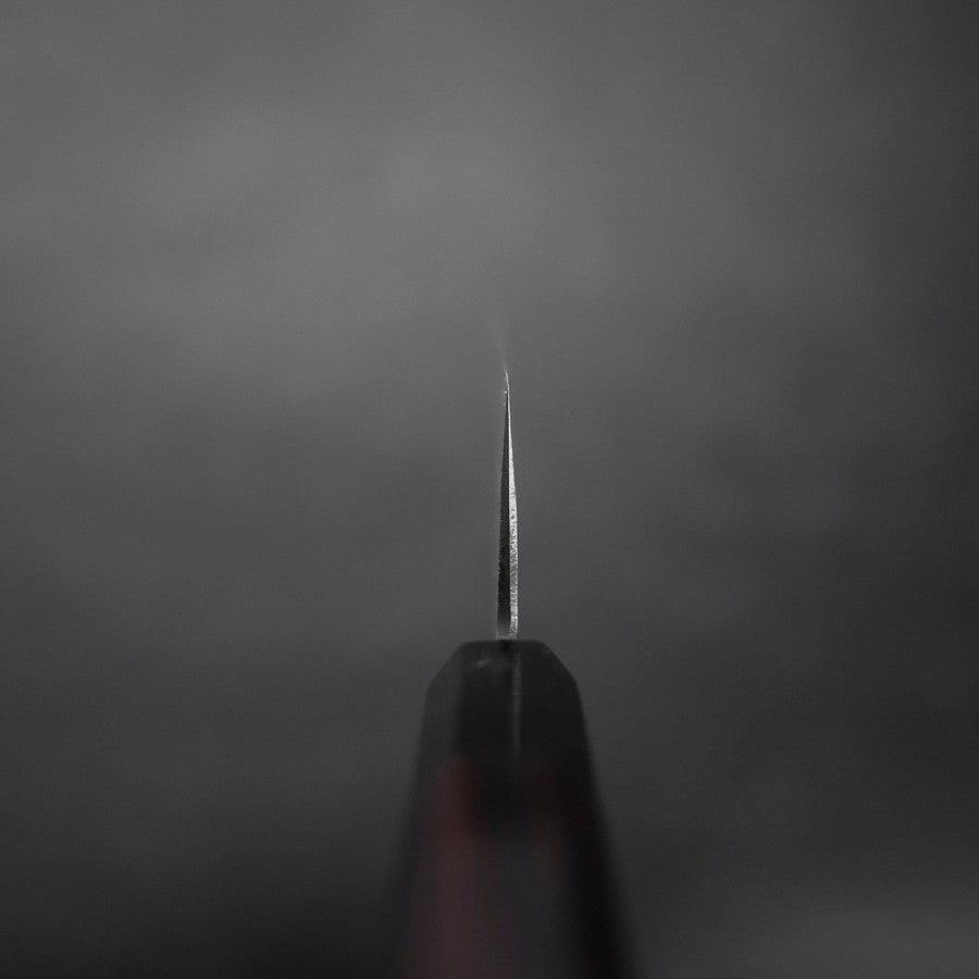 Kiritsuke Blue Steel #2 Kurouchi Buffalo Ebony Handle 210mm