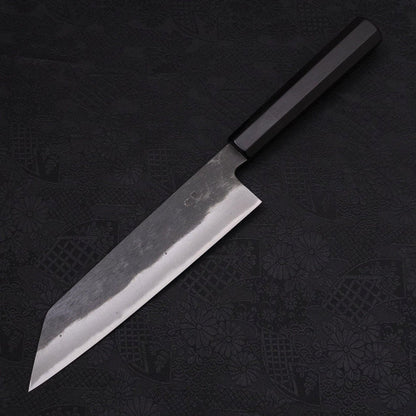 Kiritsuke Blue Steel #2 Kurouchi Chokin Dragon Buffalo Ebony Handle 210mm