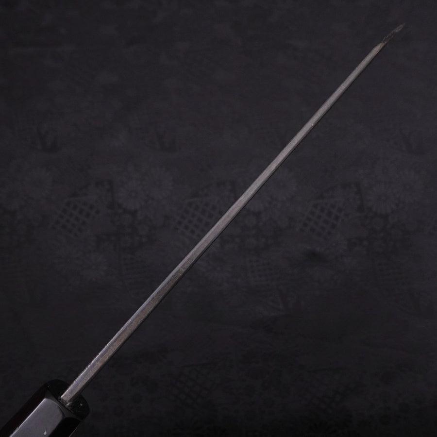 Kiritsuke Blue Steel #2 Kurouchi Chokin Dragon Buffalo Ebony Handle 210mm