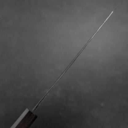 Kiritsuke Blue Steel #2 Kurouchi Ebony Handle 210mm