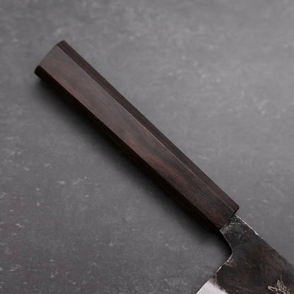 Kiritsuke Blue Steel #2 Kurouchi Ebony Handle 210mm
